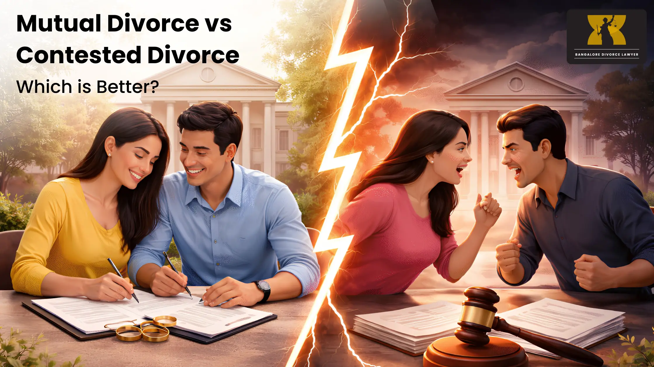 Mutual Divorce vs Contested Divorce – Which is Better?