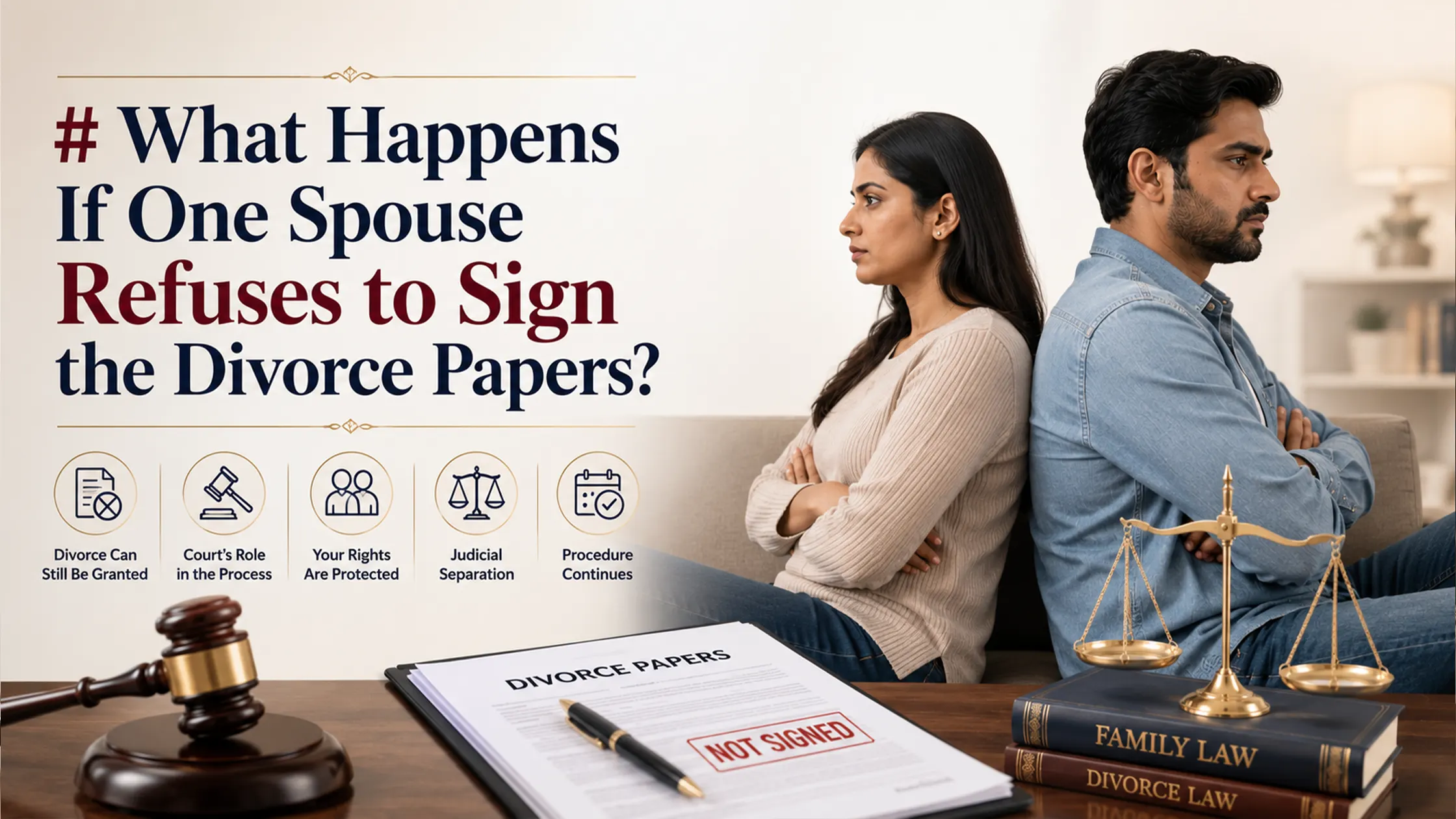 What Happens If One Spouse Refuses to Sign the Divorce Papers?